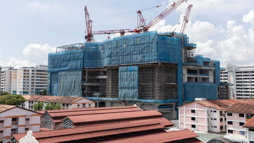 New Yishun community hub reaches construction milestone, set for 2027 completion