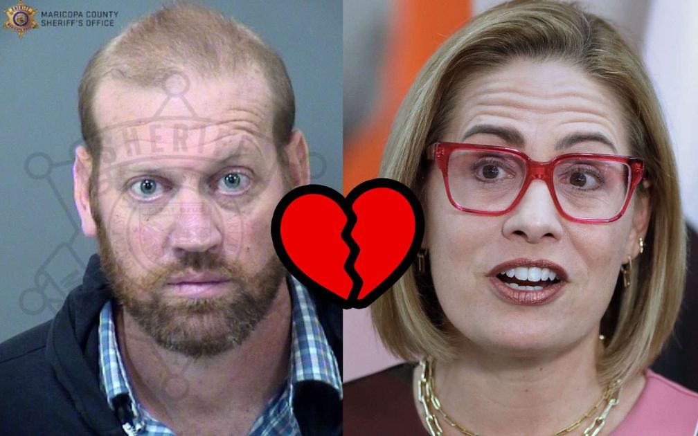 Kyrsten Sinema's former bodyguard and lover arrested after throwing 22 paintings in her swimming pool