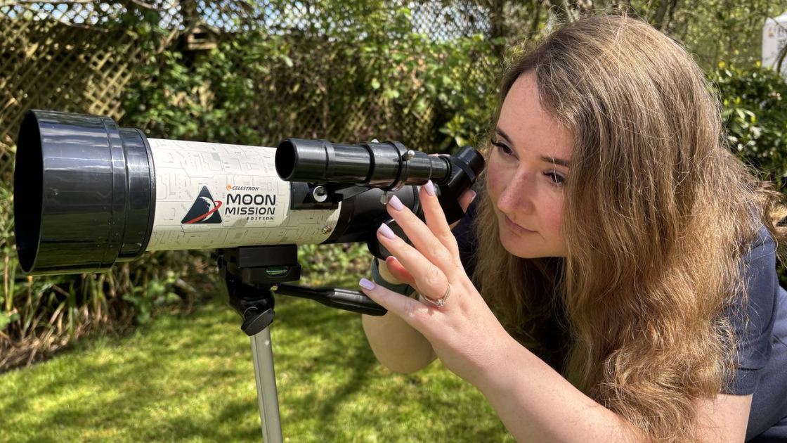  Our expert thinks this portable Celestron telescope will delight beginners and younger stargazers 