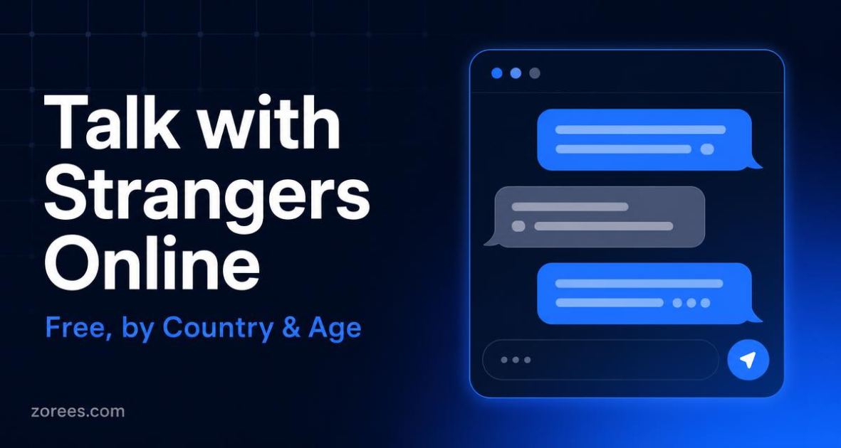 Talk with Strangers Online by Country & Age (Free)
