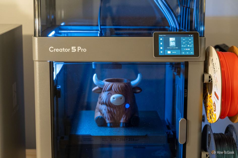 Flashforge Creator 5 Pro review: Four print heads are better than one