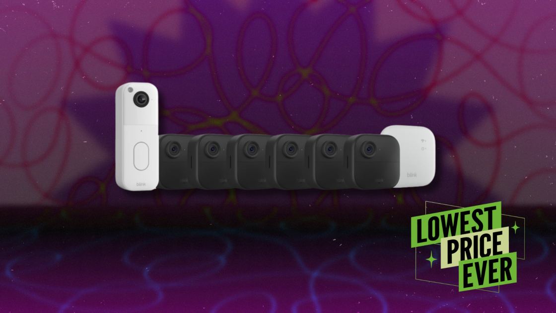 This Blink Doorbell and Security Camera Bundle Is 67% Off Right Now