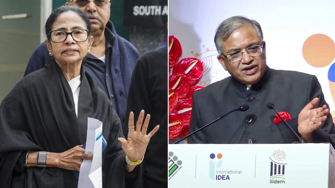 'Misbehaved, thumped table and left': EC hits back at Mamata's fiery attack on poll chief