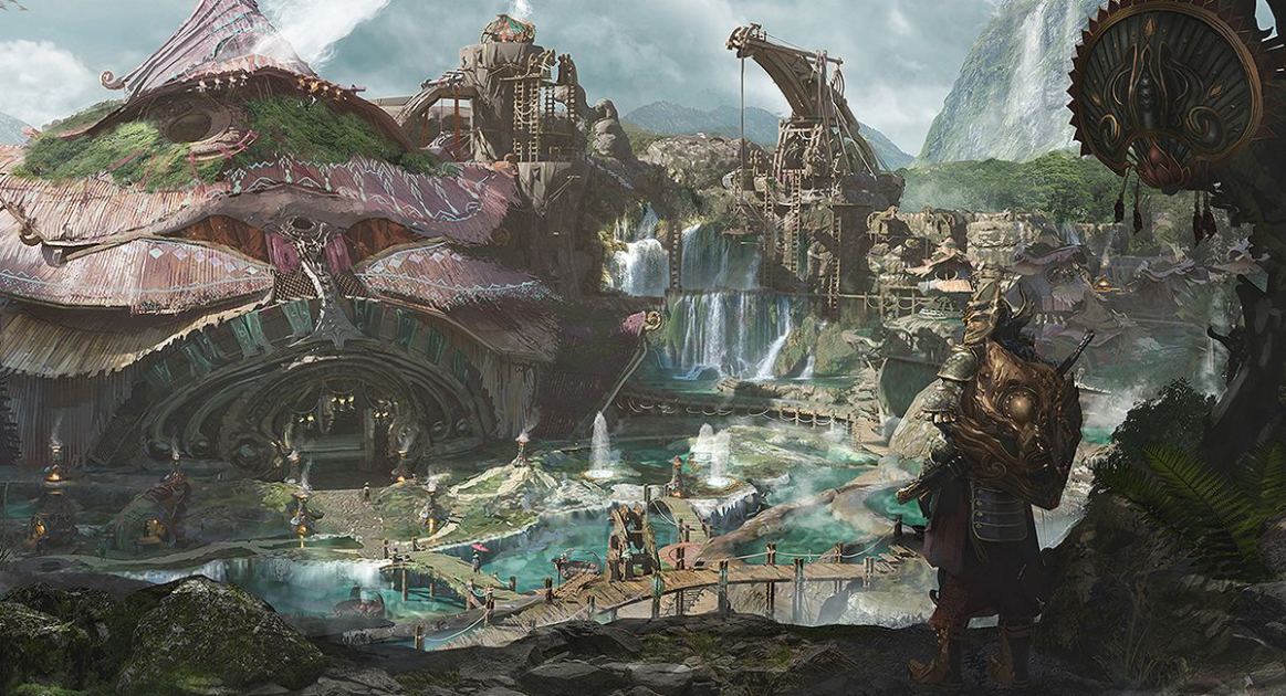  This artist's created a fantasy world inspired by traditional Thai culture 