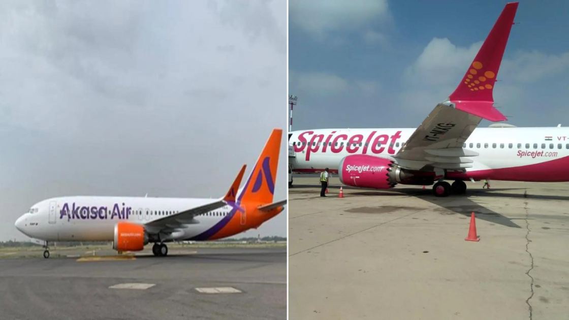 Delhi airport mishap: Taxiing SpiceJet aircraft collides with stationary Akasa plane at IGI