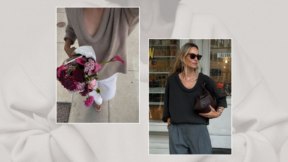  Suddenly, Every Elegant Women in Europe Is Wearing This New Knitwear Trend 