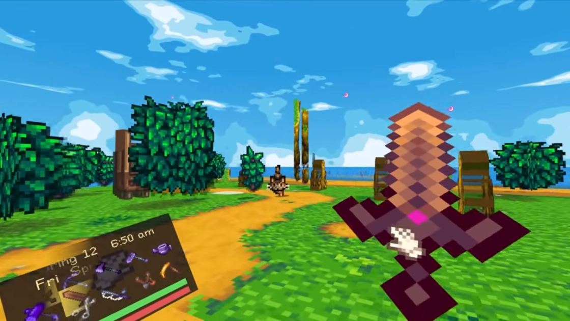 You don't need a headset to play Stardew Valley's incredible new VR mod
