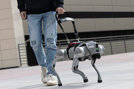 This robotic dog talks with ChatGPT magic and guides the visually impaired