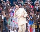 Bad Bunny review – dynamic Latin superstar hosts thrilling party