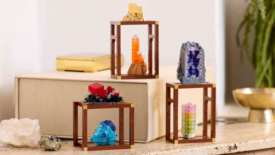 Walmart’s Dropped the LEGO Ideas Mineral Collection Down to $40 During Its Bricktember Sale
