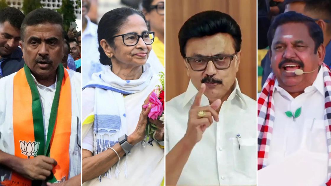 Tamil Nadu to vote across all seats, Bengal in phase 1; can Stalin, Mamata hold their bastions?