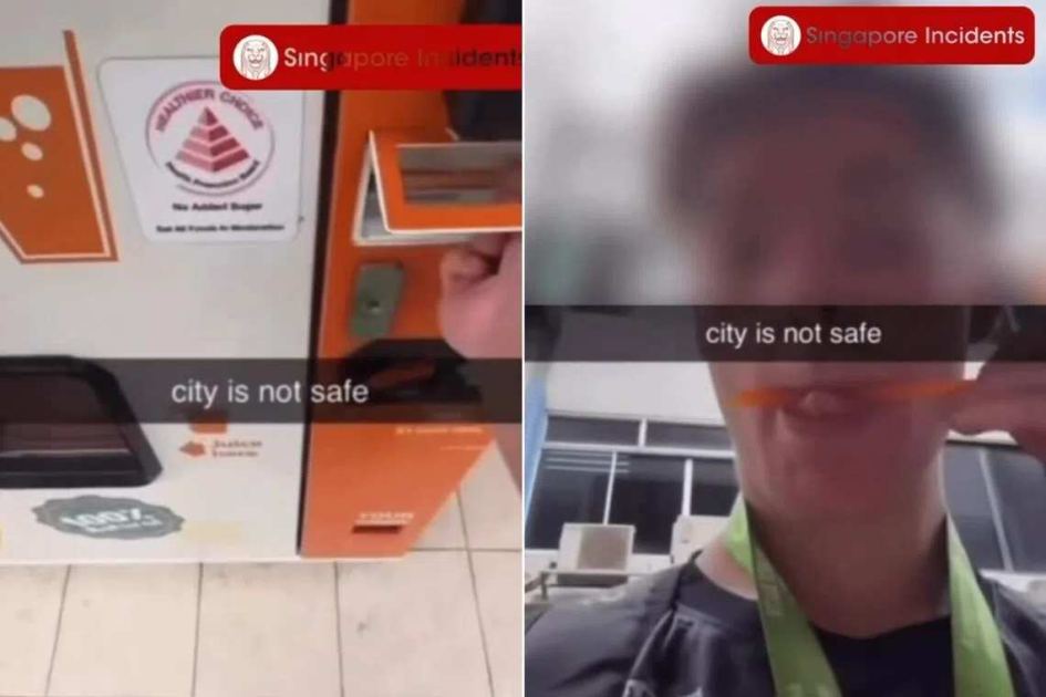 French teen arrested for licking vending machine straw in Singapore