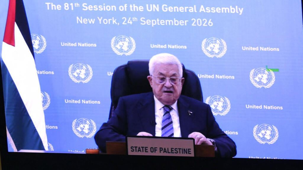 Israeli policies threaten 'life and existence' of Palestinians, Abbas tells UN