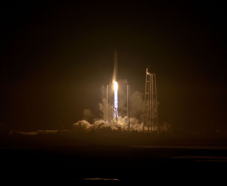  On this day in space! Oct. 17, 2016: Private Antares rocket returns to flight after catastrophic launch explosion 