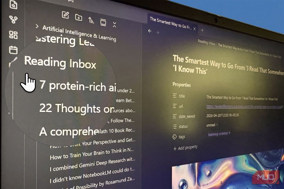 I solved my read-it-later bookmarks problem with a reading inbox in Obsidian