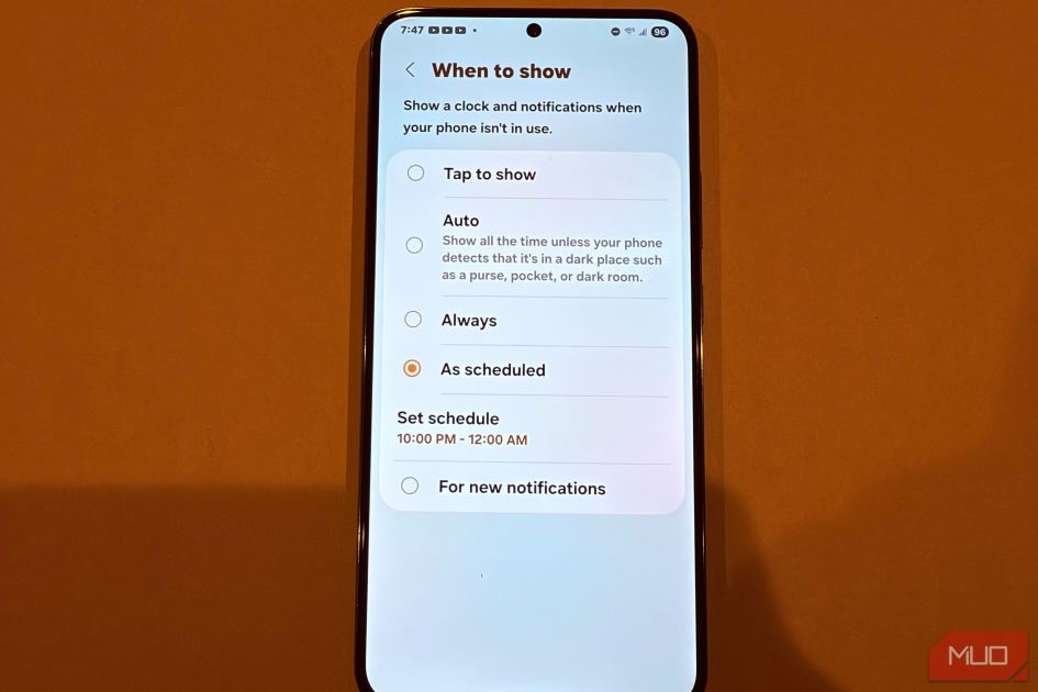Your Galaxy's always-on display is draining battery, here's the hidden fix Samsung built in