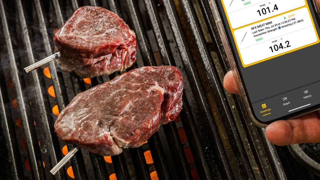 ThermoWorks debuts shorter version of its RFX Meat wireless probe for small cuts