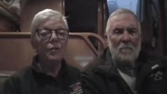 'It was surreal': British couple describe having warning shots fired near them by Russian warship