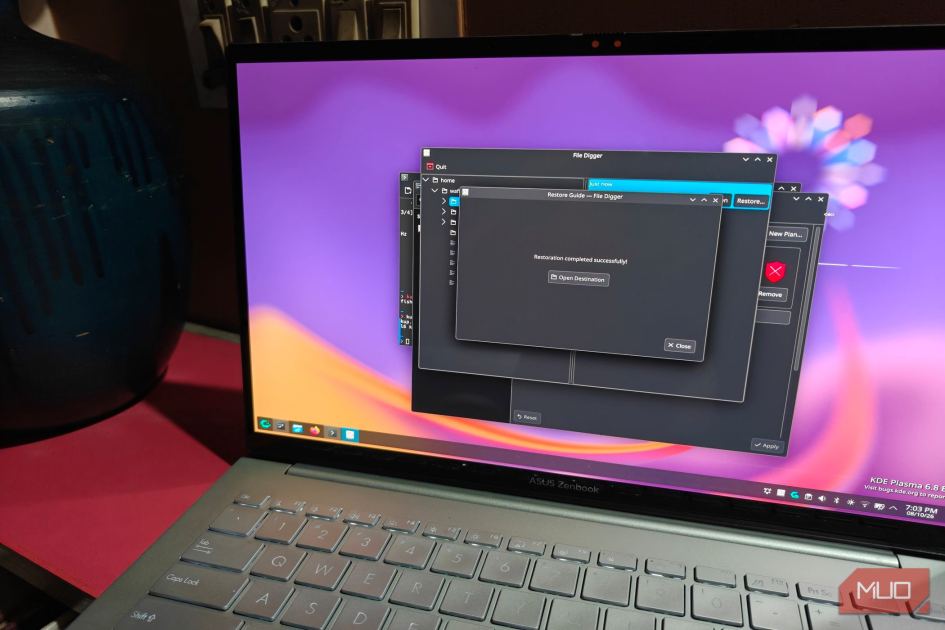 KDE Plasma 6.8 finally adds easy backups, so I ran the beta to see if it’s ready