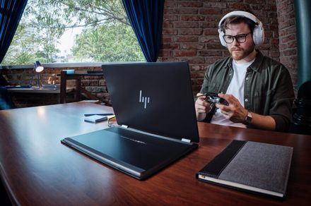 What makes a laptop good for both work and entertainment?