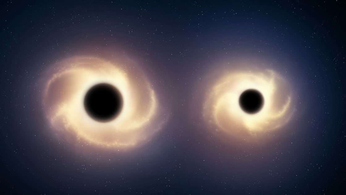  James Webb telescope just spotted the oldest, closest pair of black holes in the early universe 