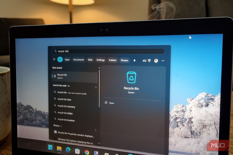 I didn't know the Recycle Bin had a size limit until files started disappearing