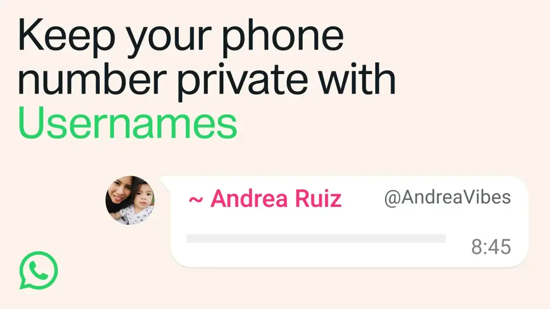 WhatsApp usernames are here, and you can reserve yours today