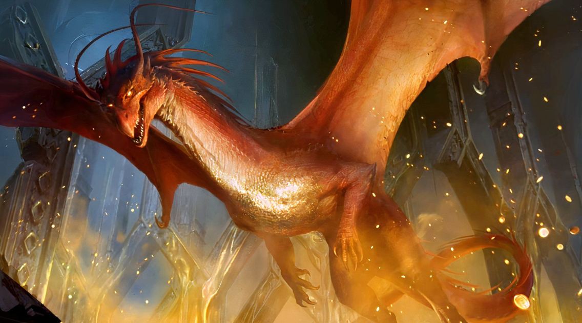 Magic's new Hobbit dragon has a wild MTG combo with a D&D card