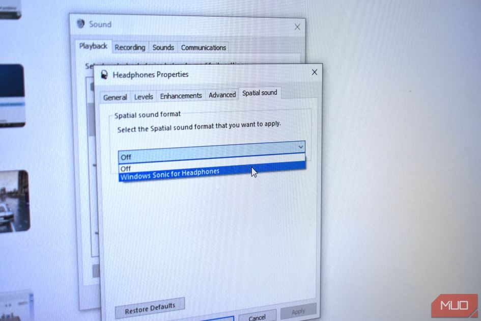 I turned Microsoft's worst audio feature back on and was actually surprised by how much it improved