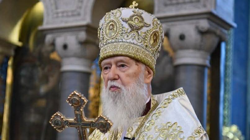 Прощання з Філаретом пройде в Михайлівському соборі, відспівування завершать у Володимирському