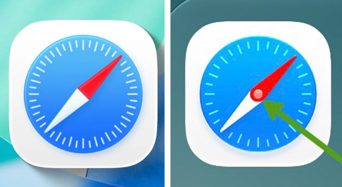  The glaring design fail in the new iPhone Safari logo is proof that Apple's lost its direction 
