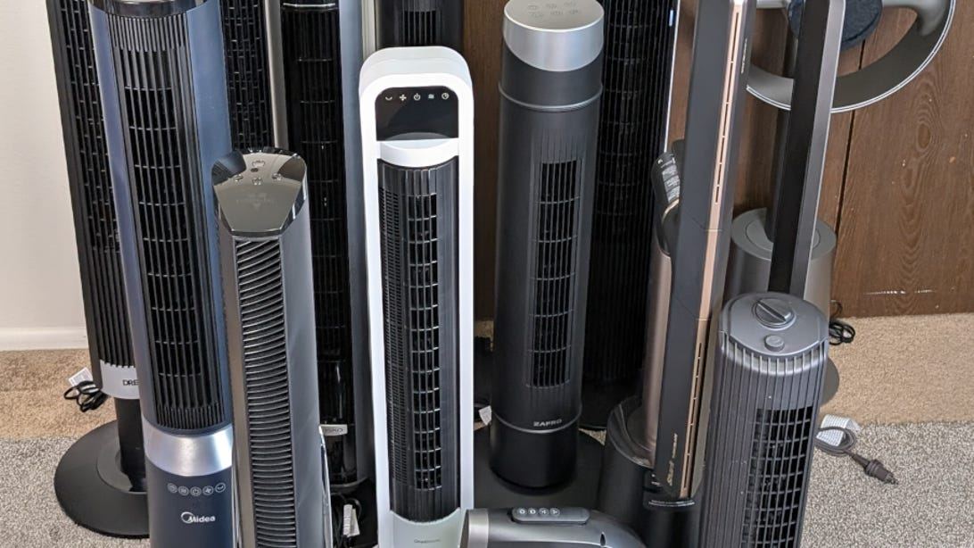 Best Tower Fans for 2026: Our Lab Tests Reveal Which Fan You'll Want This Summer
