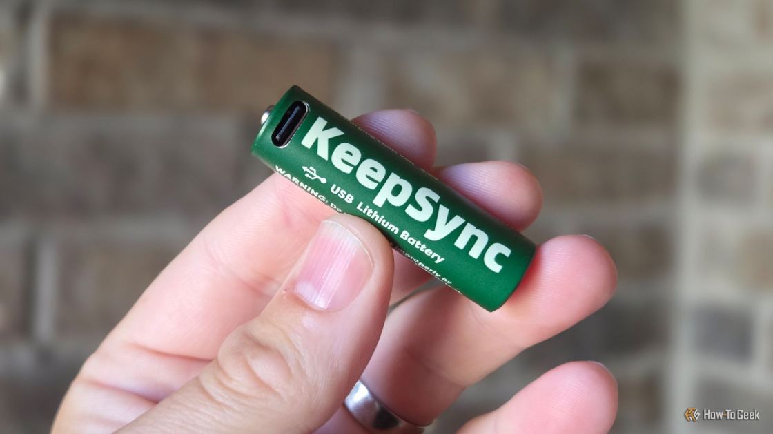 I tested USB-C rechargeable AA batteries in my security camera so you don’t have to