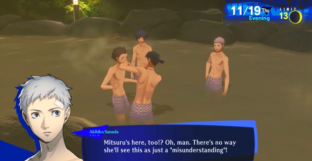 Persona 6 fans are already dreading the return of the wacky hot springs scene