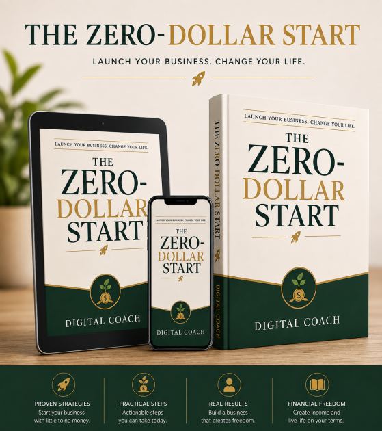 Buy The Zero-Dollar Start by Digital Hustle Hub on Selar