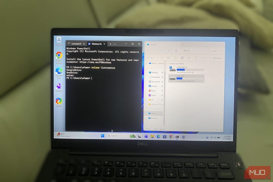 I turned my scattered free cloud storage into one big drive with rclone