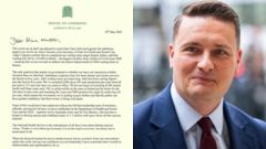 Key excerpts from Streeting's resignation letter as he quits as health secretary