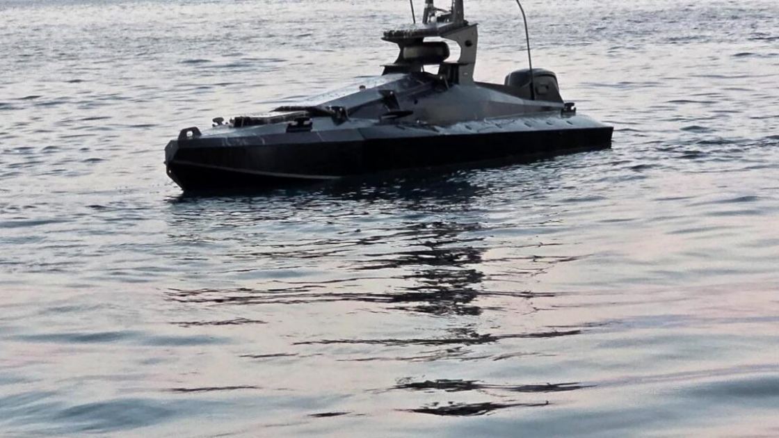 Explosive Russian drone boat destroyed near European offshore gas site