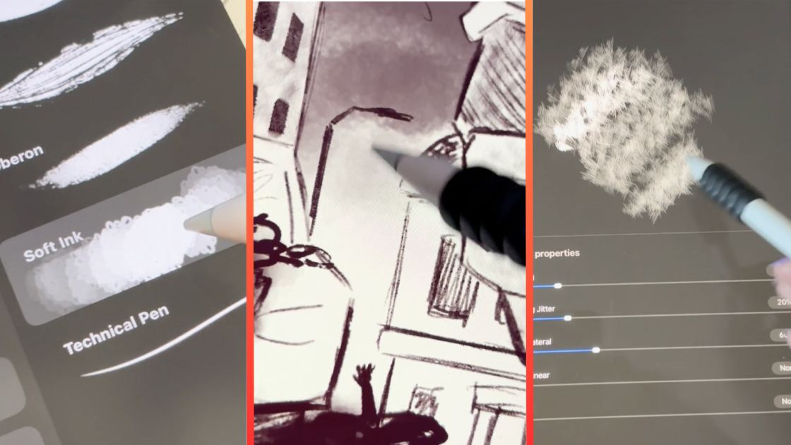  How to create your own Inktober-inspired brushes in Procreate 