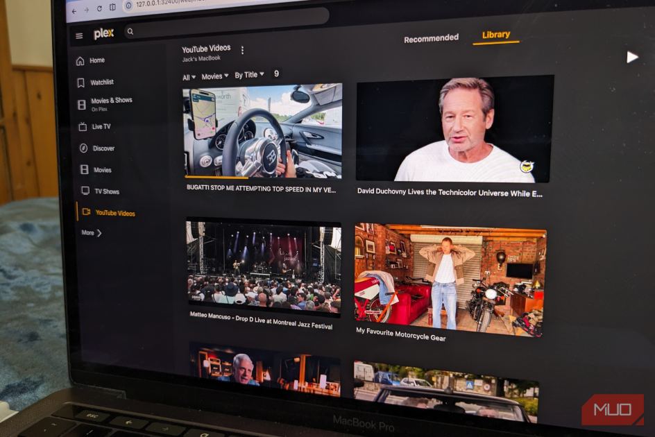 I don't use the YouTube app anymore — it's all in my media server