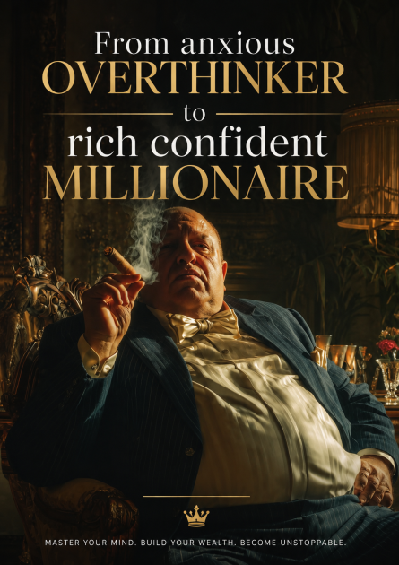 Buy FROM ANXIOUS OVERTHINKER TO RICH CONFIDENT MILLIONAIRE by Seid on Selar