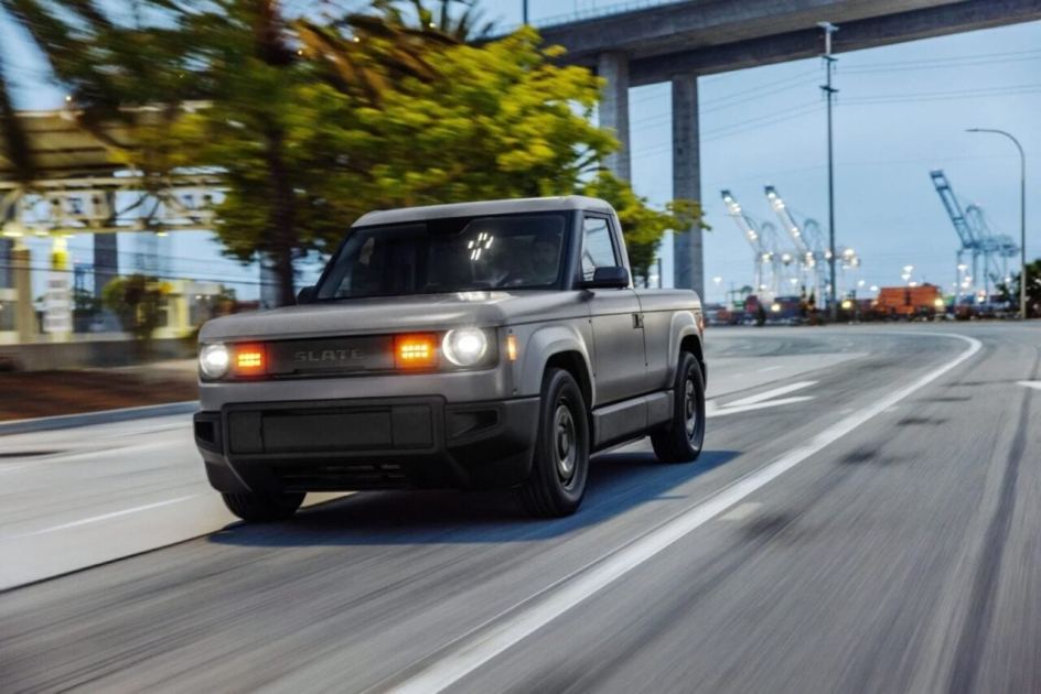 The Jeff Bezos-Backed EV Pickup Reportedly Has a Deal with Carvana Ahead of Sales Launch