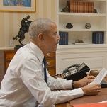 HBO sketch actor Barack Obama apparently has a very Larry David ketchup vendetta