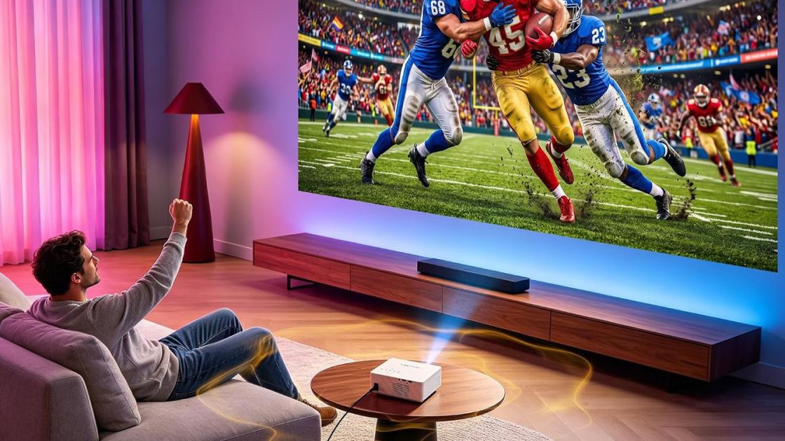 Amazon cuts 35% off the ELEPHAS Roku TV smart projector