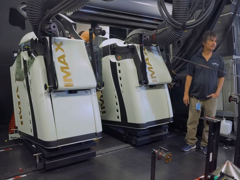 Adam Savage's IMAX tours show the art behind large format films