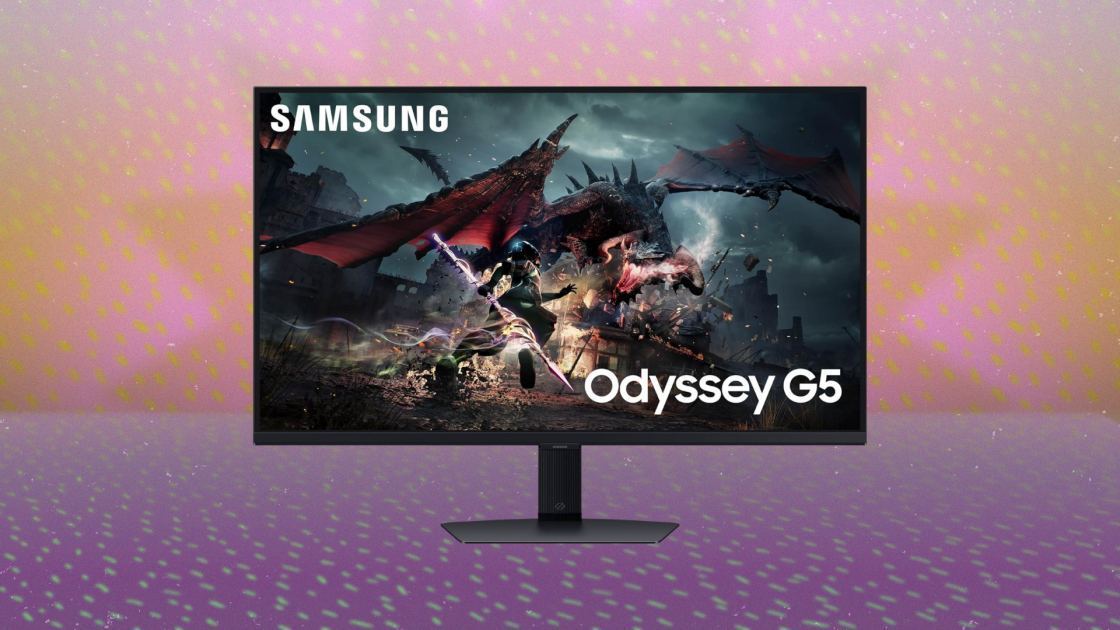 This Samsung Odyssey G5 Gaming Monitor Is $250 Right Now