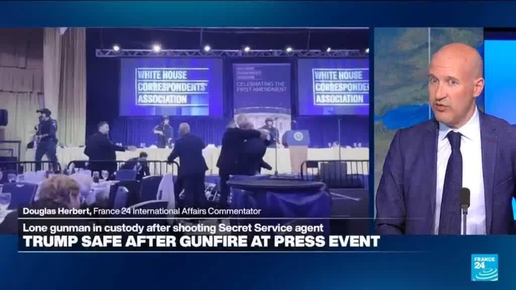 President Trump safe after gunfire at press event in Washington D.C.