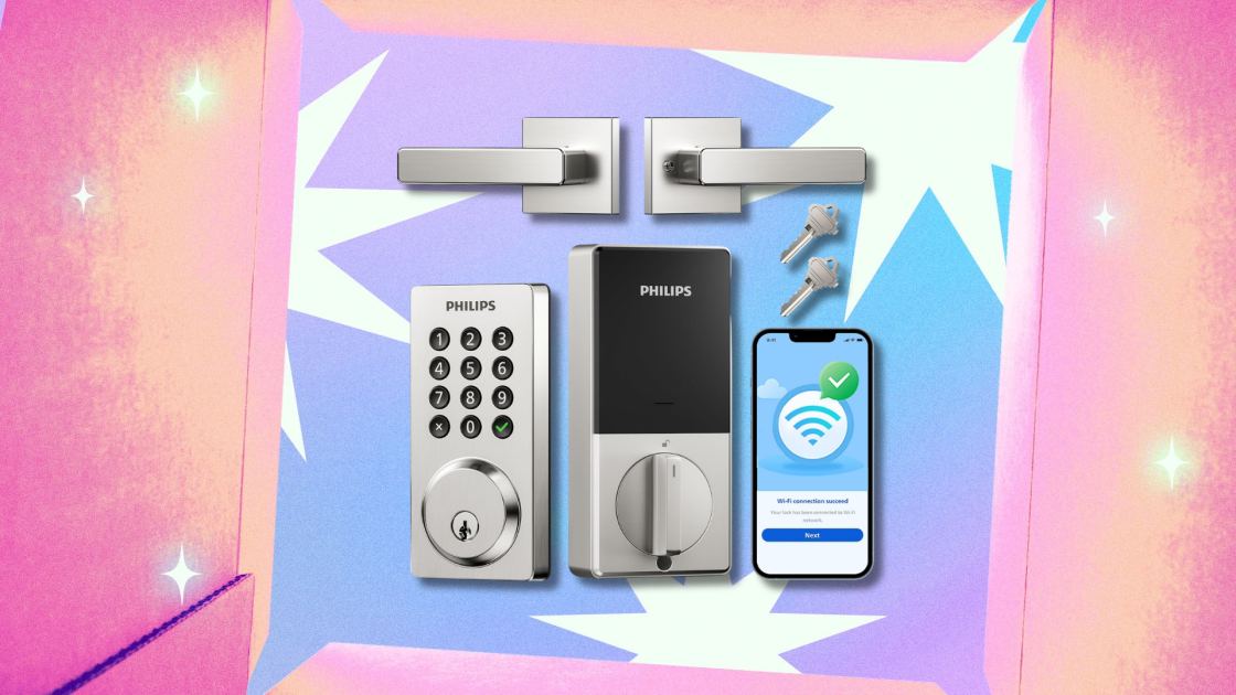 This Philips Smart Door Lock With Handle Is Just $100 for October Prime Day