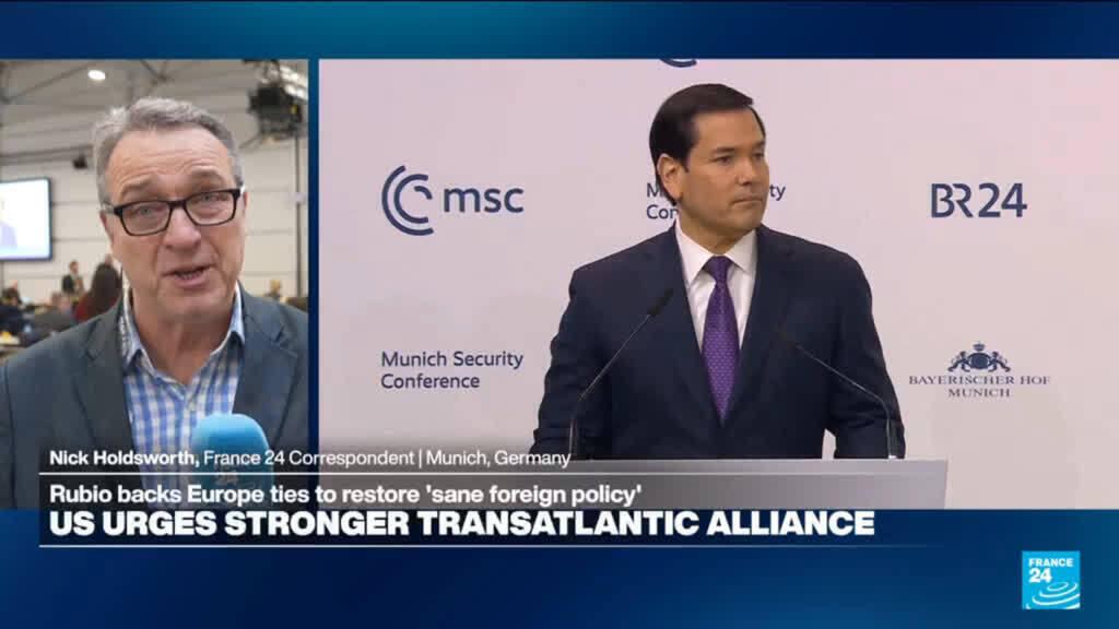 US Secretary of State Rubio reaffirms US-Europe ties at Munich