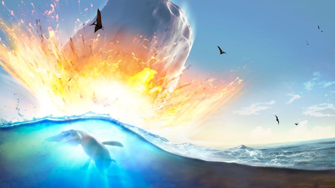 The asteroid that wiped out the dinosaurs may have created a vast underground habitat for life that lasted 8 million years